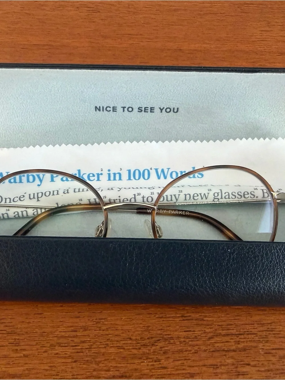 Warby Parker perfectly rounded